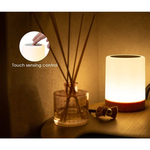 Techly I-LED TOUCH lampa stołowa 1,6 W Biały