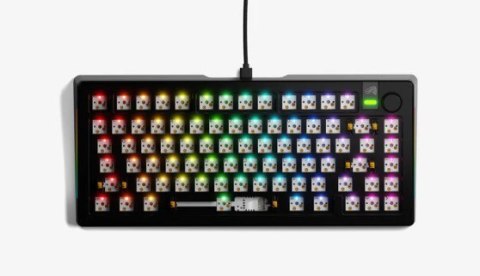 Glorious PC Gaming Race GMMK 3 PRO Barebones klawiatura Dom USB Nie Czarny Glorious PC Gaming Race GMMK 3 PRO Barebones klawiatura Dom USB Nie Czarny