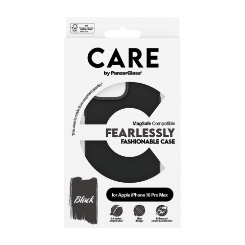 PanzerGlass CARE by PG BLK MagSafe iPhone16 6.9 Pro pokrowiec na telefon komórkowy Przezroczysty PanzerGlass CARE by PG BLK MagSafe iPhone16 6.9 Pro pokrowiec na telefon komórkowy Przezroczysty