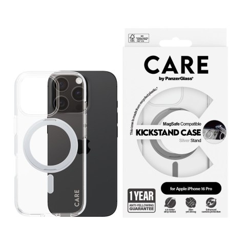 PanzerGlass CARE by PG SLV Kick/MagS iPhone16P 6.3 Przezroczysta ochrona ekranu Apple 1 szt. PanzerGlass CARE by PG SLV Kick/MagS iPhone16P 6.3 Przezroczysta ochrona ekranu Apple 1 szt.
