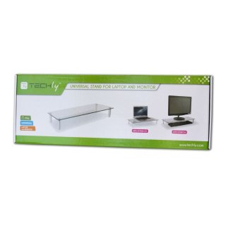 Podstawka szklana Techly ICA-MS 461 do monitorów 81,3cm (32") na biurko