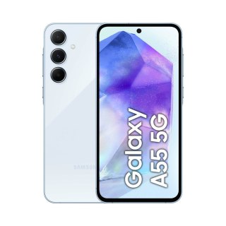 Samsung Galaxy A55 5G 16,8 cm (6.6") Hybrid Dual SIM Android 14 USB Type-C 8 GB 128 GB 5000 mAh Niebieski