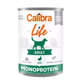 CALIBRA Life Monoprotein Duck & Rice dla psa 400g