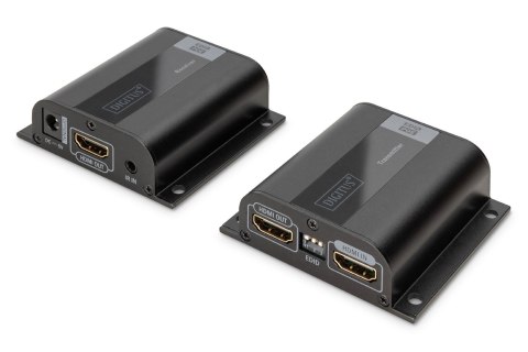DIGITUS EXTENDER HDMI DO 50M CAT.6/7 UTP, 1080P 60HZ FHD, HDCP 1.2, IR, AUDIO(ZESTAW) DS-55100-1 DIGITUS EXTENDER HDMI DO 50M CAT.6/7 UTP, 1080P 60HZ FHD, HDCP 1.2, IR, AUDIO(ZESTAW) DS-55100-1