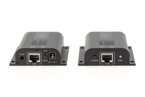 DIGITUS EXTENDER HDMI DO 50M CAT.6/7 UTP, 1080P 60HZ FHD, HDCP 1.2, IR, AUDIO(ZESTAW) DS-55100-1 DIGITUS EXTENDER HDMI DO 50M CAT.6/7 UTP, 1080P 60HZ FHD, HDCP 1.2, IR, AUDIO(ZESTAW) DS-55100-1