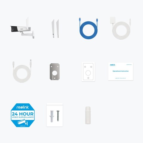 Reolink Duo Series W730 Pudełko Kamera bezpieczeństwa IP Zewnętrzna 4608 x 1728 px Ściana Reolink Duo Series W730 Pudełko Kamera bezpieczeństwa IP Zewnętrzna 4608 x 1728 px Ściana