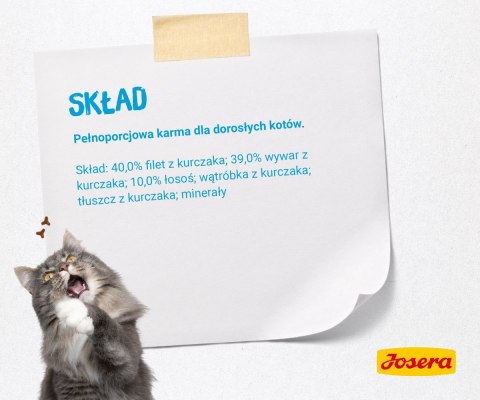 JOSERA Filet kurczak z łososiem - mokra karma dla kota - 70 g JOSERA Filet kurczak z łososiem - mokra karma dla kota - 70 g