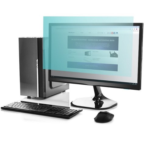 Filtr światła niebieskiego Qoltec 51076 24" 16:9 (Ochrona wzroku | Anti Glare | Matowy | na monitor) Filtr światła niebieskiego Qoltec 51076 24" 16:9 (Ochrona wzroku | Anti Glare | Matowy | na monitor)