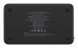 Powerbank/Rozrusznik Baseus Pro+ Car Jump Starter, 12000mAh, 1200A, USB (czarny)