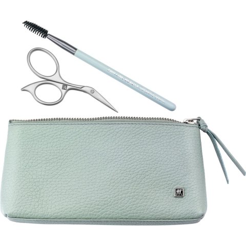 ZWILLING TWINOX Zestaw do manicure - miętowe skórzane etui, 3 elementy ZWILLING TWINOX Zestaw do manicure - miętowe skórzane etui, 3 elementy