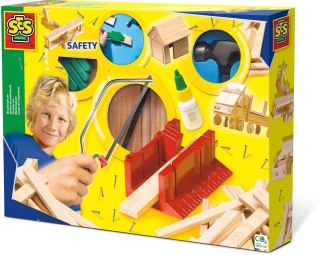 SES Creative Children's Woodwork Set de Luxe