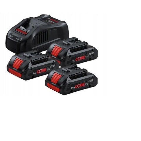 Zestaw startowy BOSCH (3xPC 18V4,0 Ah+ GAL188) Zestaw startowy BOSCH (3xPC 18V4,0 Ah+ GAL188)