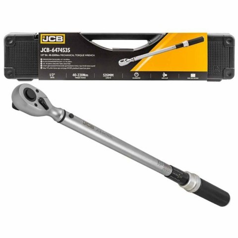 JCB Klucz dynamometryczny 1/2" 40-220Nm JCB Klucz dynamometryczny 1/2" 40-220Nm