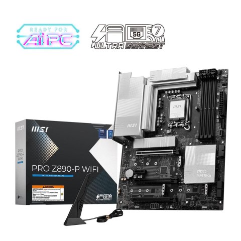MSI PRO Z890-P WIFI płyta główna Intel Z890 LGA 1851 (Socket V1) ATX