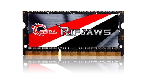 Pamięć RAM G.SKILL Ripjaws F3-1600C9D-16GRSL (DDR3 SO-DIMM; 2 x 8 GB; 1600 MHz; CL9) Pamięć RAM G.SKILL Ripjaws F3-1600C9D-16GRSL (DDR3 SO-DIMM; 2 x 8 GB; 1600 MHz; CL9)