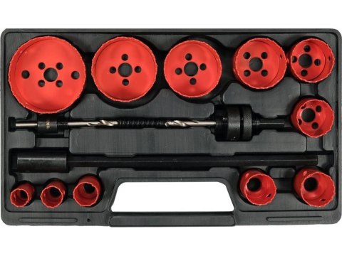 YATO KOMPLET OTWORNIC BIMETALOWYCH 7 elem. 19-76mm 3381 YATO KOMPLET OTWORNIC BIMETALOWYCH 7 elem. 19-76mm 3381