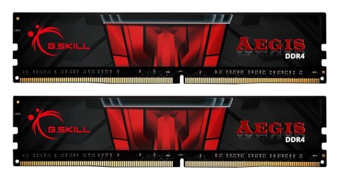 Zestaw pamięci G.SKILL AEGIS F4-2666C19D-32GIS (DDR4; 2 x 16 GB; 2666 MHz; CL19) Zestaw pamięci G.SKILL AEGIS F4-2666C19D-32GIS (DDR4; 2 x 16 GB; 2666 MHz; CL19)