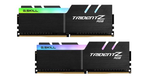 Zestaw pamięci G.SKILL TridentZ RGB F4-3600C16D-32GTZRC (DDR4 DIMM; 2 x 16 GB; 3600 MHz; CL16) Zestaw pamięci G.SKILL TridentZ RGB F4-3600C16D-32GTZRC (DDR4 DIMM; 2 x 16 GB; 3600 MHz; CL16)
