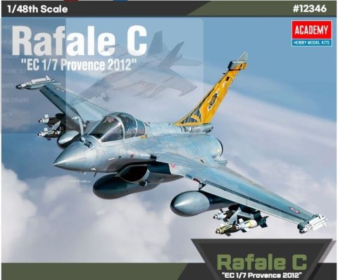 Model plastikowy Rafale C EC 1/7 Provence 2012 1/48 Model plastikowy Rafale C EC 1/7 Provence 2012 1/48