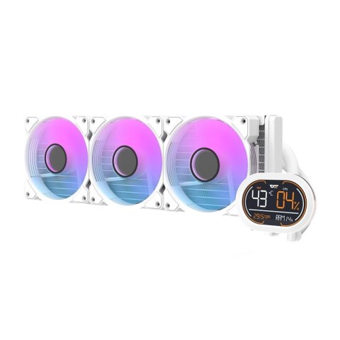 Chłodzenie wodne do procesora Darkflash DH360D (biały) Chłodzenie wodne do procesora Darkflash DH360D (biały)