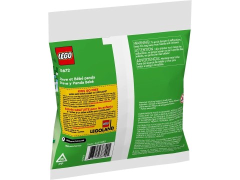 LEGO Minecraft 30672 Steve i mała panda LEGO Minecraft 30672 Steve i mała panda
