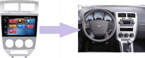 RADIO NAWIGACJA GPS DODGE CALIBER 2006-11 ANDROID