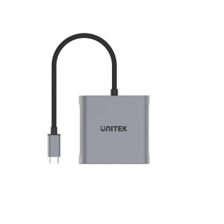 UNITEK ADAPTER USB-C - 2X HDMI 4K MST (M/F)