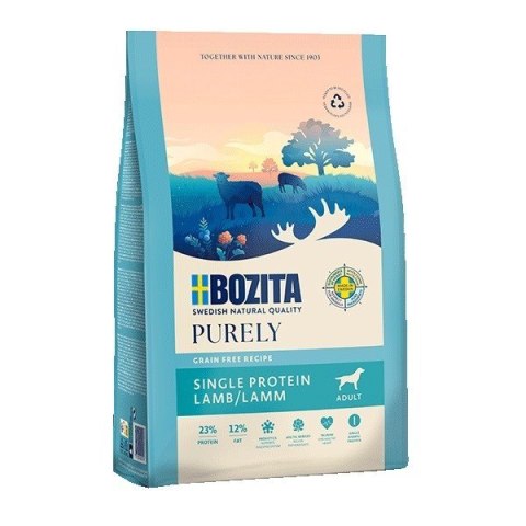 BOZITA Purely jagnięcina bezzbożowa i hipoalergiczna karma dla psa 2,5 kg BOZITA Purely jagnięcina bezzbożowa i hipoalergiczna karma dla psa 2,5 kg