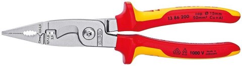 Knipex 13 86 200 szczypce Szczypce półokrągłe Knipex 13 86 200 szczypce Szczypce półokrągłe