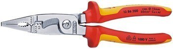 Knipex 13 86 200 szczypce Szczypce półokrągłe Knipex 13 86 200 szczypce Szczypce półokrągłe