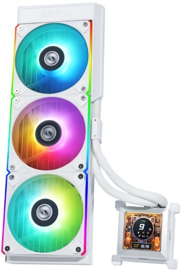 Lian Li HSLCD36SW system chłodzenia komputerów Obudowa komputera Chłodnica cieczy all-in-one 12 cm Biały Lian Li HSLCD36SW system chłodzenia komputerów Obudowa komputera Chłodnica cieczy all-in-one 12 cm Biały