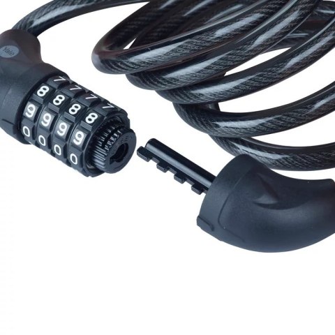 Linka rowerowa stalowa z zamkiem szyfrowym 10x1800mm Yale Essential Security Combination Cable Lock Linka rowerowa stalowa z zamkiem szyfrowym 10x1800mm Yale Essential Security Combination Cable Lock