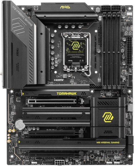 MSI MAG Z890 TOMAHAWK WIFI płyta główna Intel Z890 LGA 1851 (Socket V1) ATX