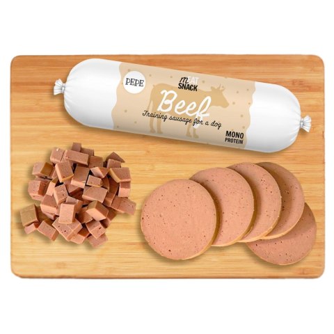 Paka Zwierzaka Pepe kiełbaski snack wołowina 200g Paka Zwierzaka Pepe kiełbaski snack wołowina 200g