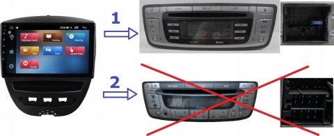 RADIO NAWIGACJA GPS CITROEN C1 2005-2014 ANDROID