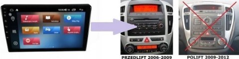RADIO NAWIGACJA GPS KIA CEED I 2006-09 ANDROID RADIO NAWIGACJA GPS KIA CEED I 2006-09 ANDROID