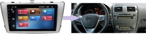 RADIO NAWIGACJA GPS TOYOTA AVENSIS T27 2008-2015