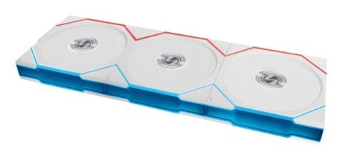 Wentylator Lian Li UNI FAN TL, ARGB, PWM, 3-pak - odwrotne ostrze, 120mm, biały Wentylator Lian Li UNI FAN TL, ARGB, PWM, 3-pak - odwrotne ostrze, 120mm, biały