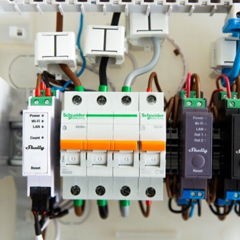 Shelly 3EM 3-fazowy miernik zużycia energii elektrycznej WIFI Shelly 3EM 3-fazowy miernik zużycia energii elektrycznej WIFI