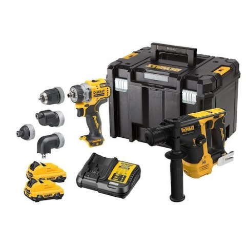 DeWALT DCK2101L2T-QW wkrętak zasilany/zakrętark udarowy Czarny, Żółty DeWALT DCK2101L2T-QW wkrętak zasilany/zakrętark udarowy Czarny, Żółty