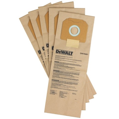 DeWALT DWV9402 akcesorium do przyłącza do odsysania Worek na kurz DeWALT DWV9402 akcesorium do przyłącza do odsysania Worek na kurz