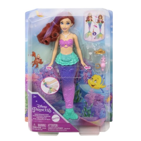 Disney Mała Syrenka Arielka Lalka Zmienia Kolor HPD43