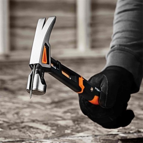 Fiskars 1020214 młotek Młotek ciesielski Czarny, Metaliczny, Pomarańczowy Fiskars 1020214 młotek Młotek ciesielski Czarny, Metaliczny, Pomarańczowy