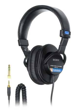 Sony MDR7506 słuchawki/zestaw słuchawkowy Przewodowa Opaska na głowę Scena/studio Czarny