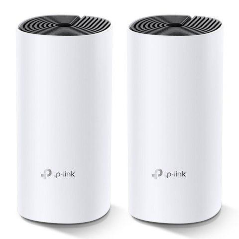 TP-Link Deco M4(2-pack) Dual-band (2.4 GHz/5 GHz) Wi-Fi 5 (802.11ac) Biały Wewnętrzne TP-Link Deco M4(2-pack) Dual-band (2.4 GHz/5 GHz) Wi-Fi 5 (802.11ac) Biały Wewnętrzne