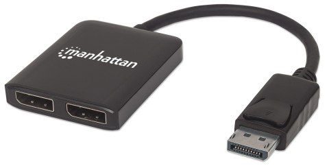 MANHATTAN ROZDZIELACZ AV SPLITTER DISPLAYPORT 1X2 MANHATTAN ROZDZIELACZ AV SPLITTER DISPLAYPORT 1X2