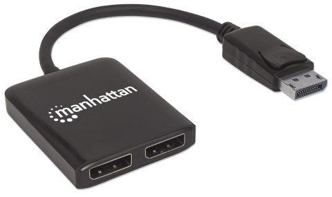 MANHATTAN ROZDZIELACZ AV SPLITTER DISPLAYPORT 1X2 MANHATTAN ROZDZIELACZ AV SPLITTER DISPLAYPORT 1X2