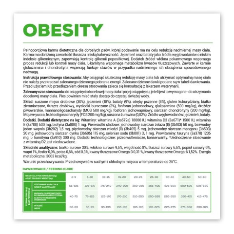 VetExpert Veterinary Diet Obesity Dog 2kg VetExpert Veterinary Diet Obesity Dog 2kg