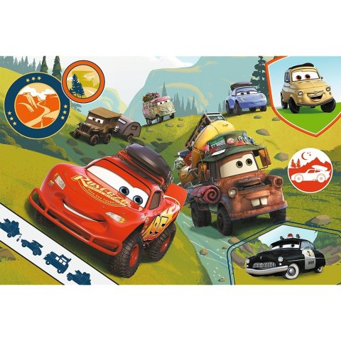 Puzzle 24 elementy Maxi Wesołe auta Disney Cars 3 Puzzle 24 elementy Maxi Wesołe auta Disney Cars 3
