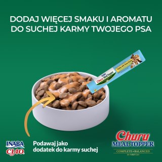 INABA DOG MEAL TOPPER CHICKEN CHEESE 4x14g 56g